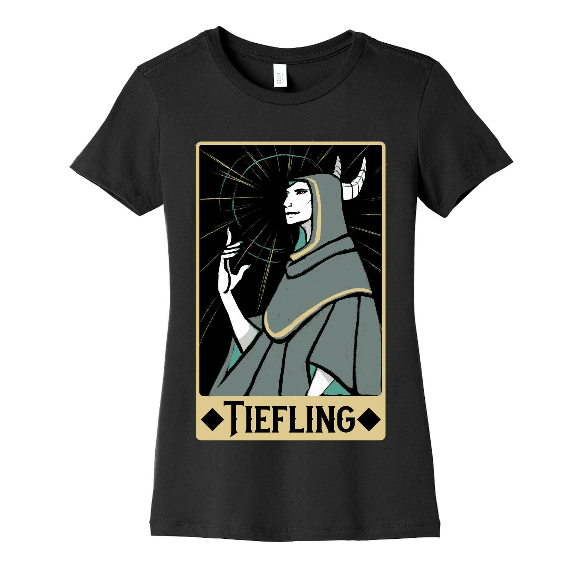 Tiefling - Dungeons and Dragons Women's Cotton Tee